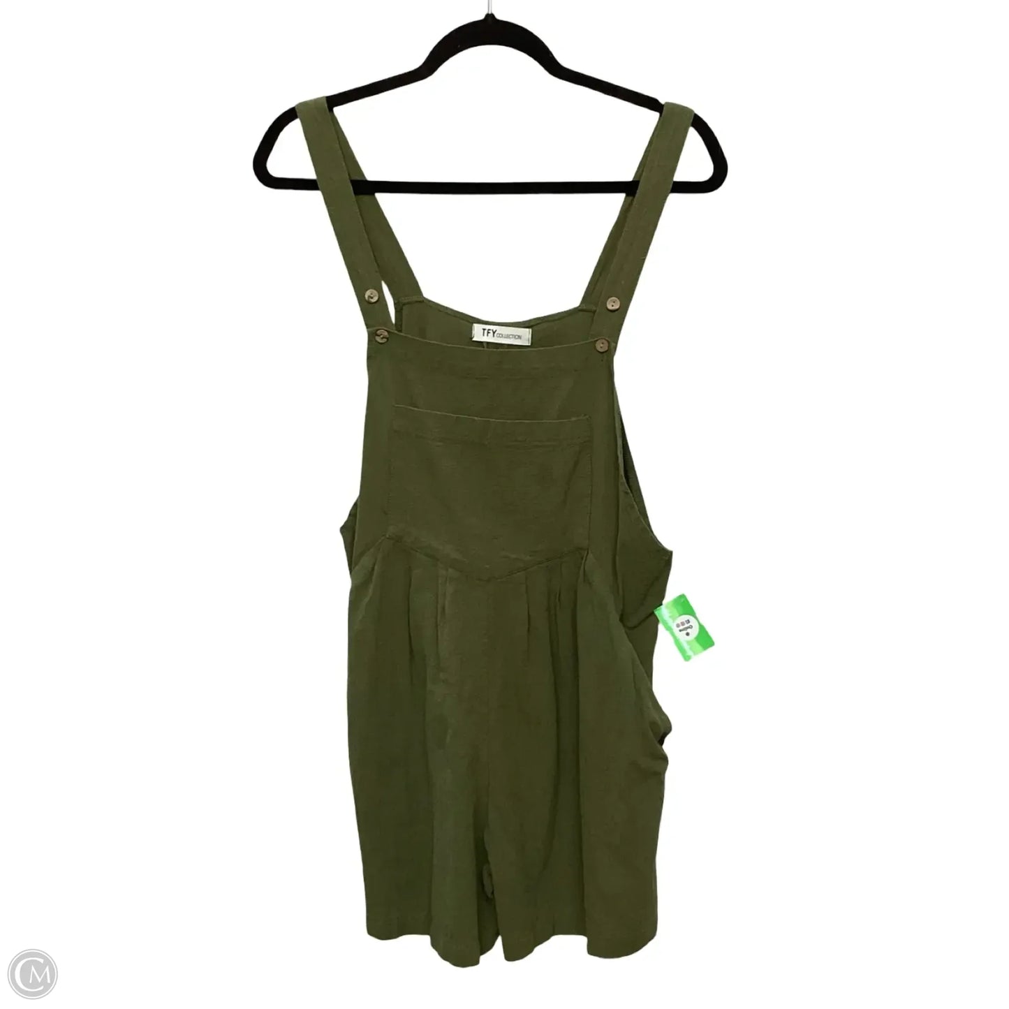 Romper By TFY In Green, Size: M