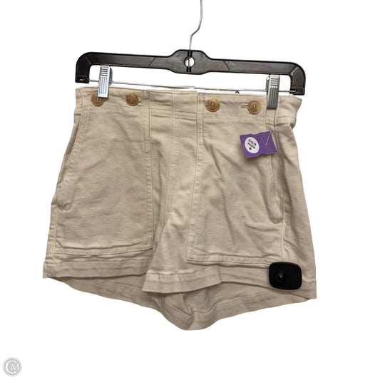 Shorts By Pilcro In Cream Denim, Size: 4