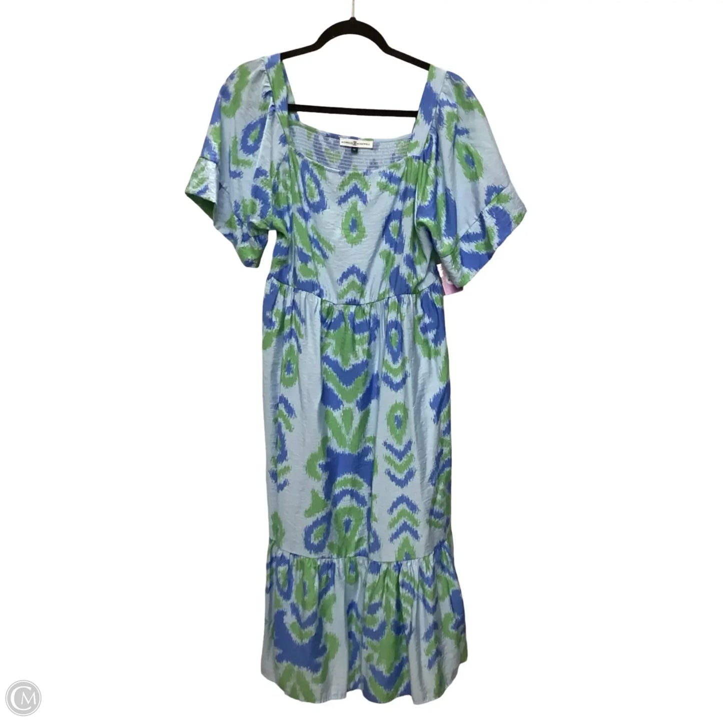 Dress Casual Midi By Michelle Mcdowell In Blue, Size: M