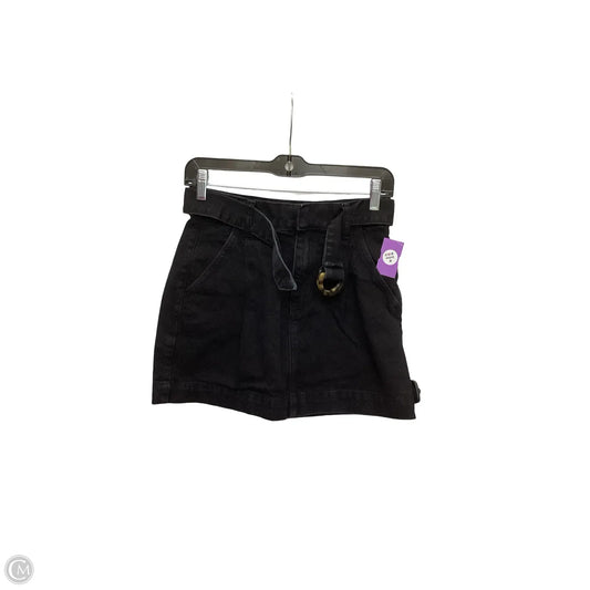 Skirt Mini & Short By We The Free In Black Denim, Size: 0