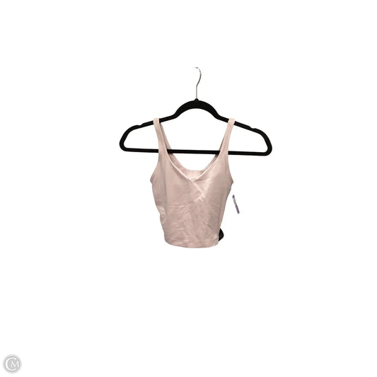 Athletic Bra By Lululemon In Pink, Size: 0
