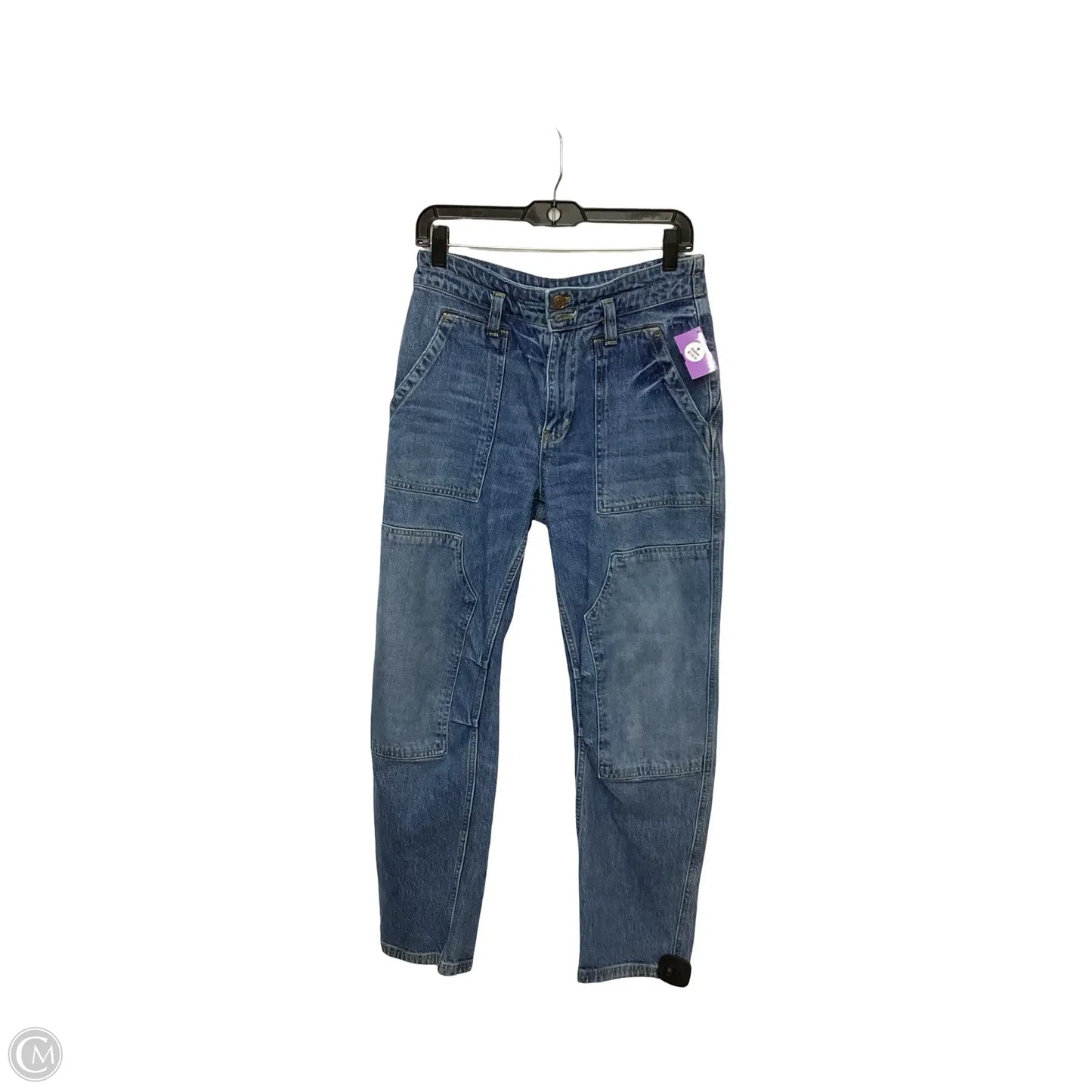 Jeans Straight By Pilcro In Blue Denim, Size: 6