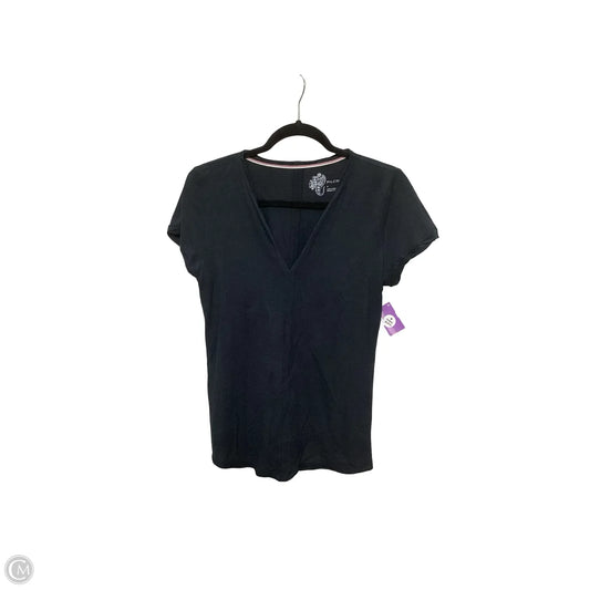 Blouse Short Sleeve By Pilcro In Black, Size: S