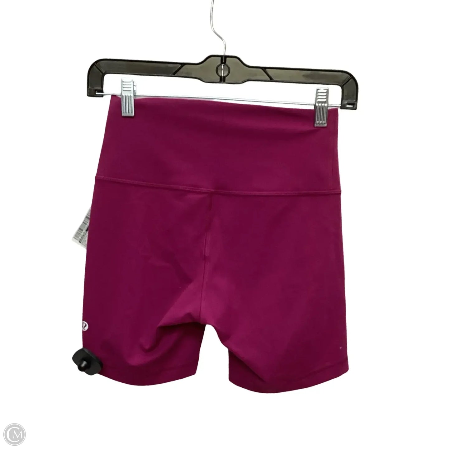 Athletic Shorts By Lululemon In Pink, Size: 6