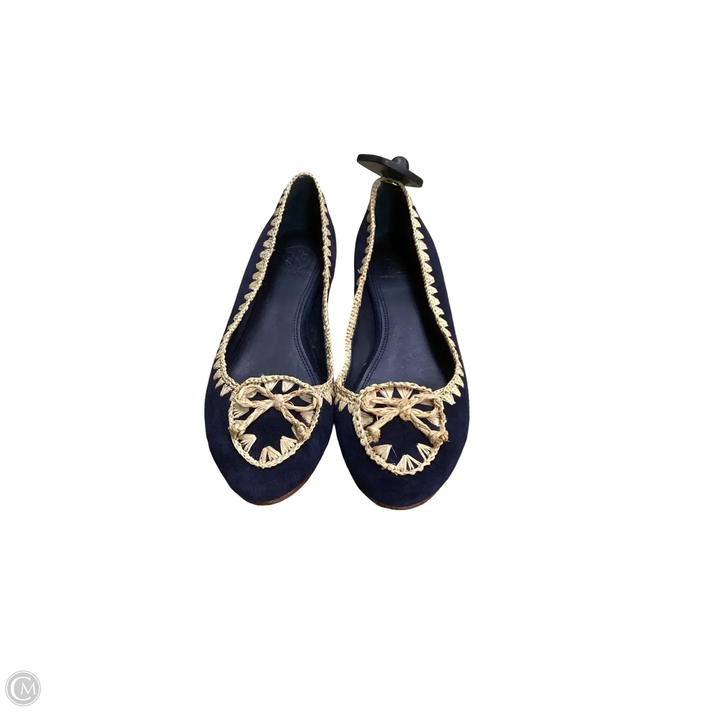 Shoes Designer By Tory Burch In Blue, Size: 7