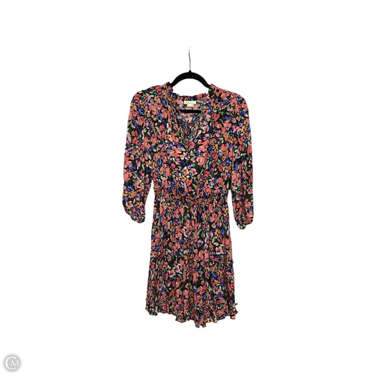 Designer Dress Casual Midi By Shoshanna In Floral Print, Size: 2
