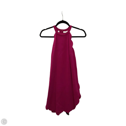 Designer Dress Party Short By Alc In Purple, Size: 2
