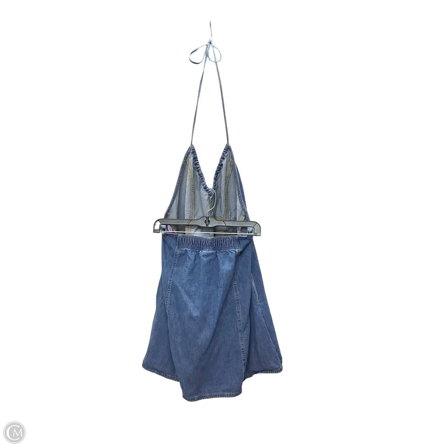 Dress Casual Short By Universal Thread In Blue Denim, Size: Xxl