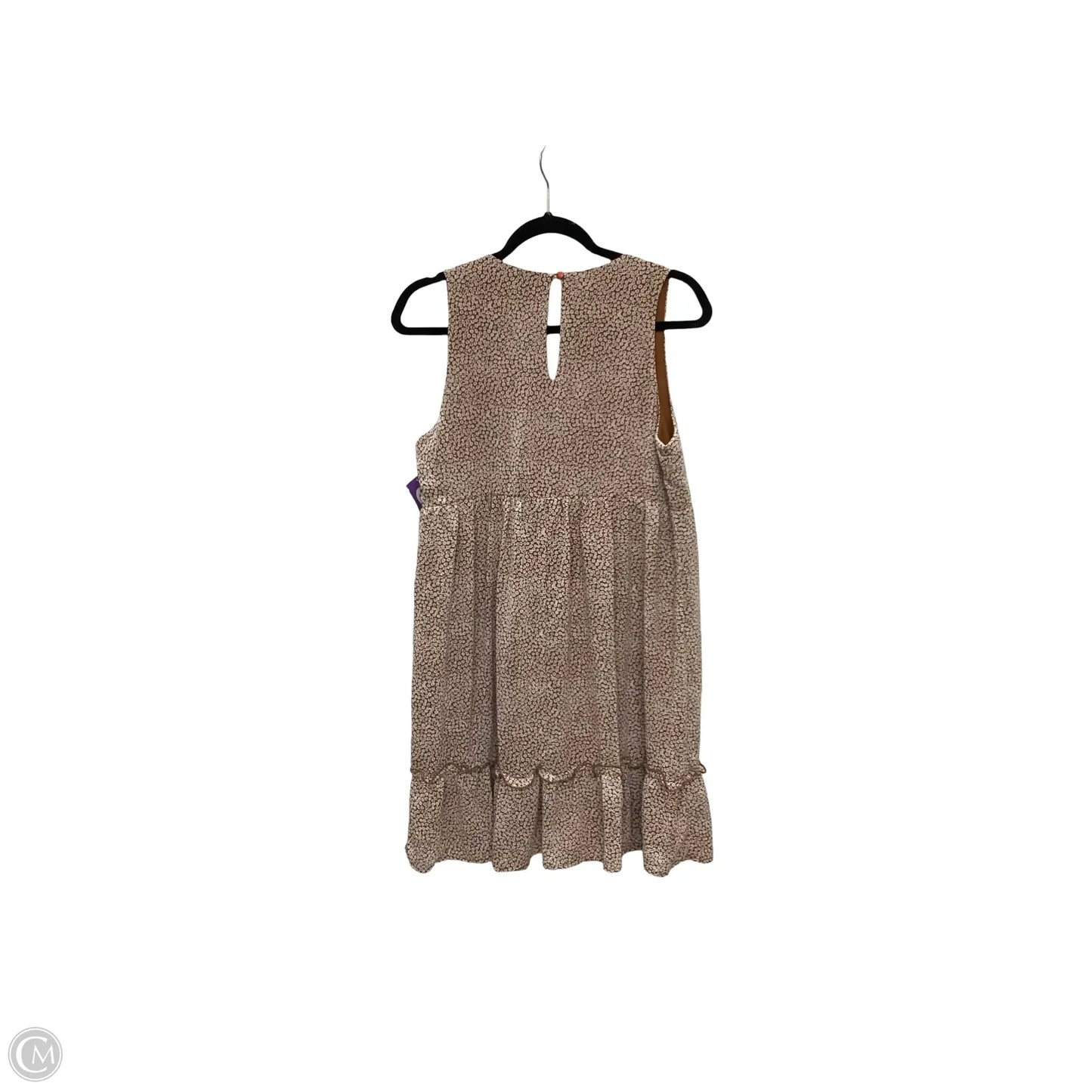 Dress Casual Short By Kaileigh In Brown, Size: M