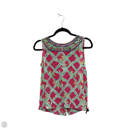 Blouse Designer By Lilly Pulitzer In Multi-colored, Size: M