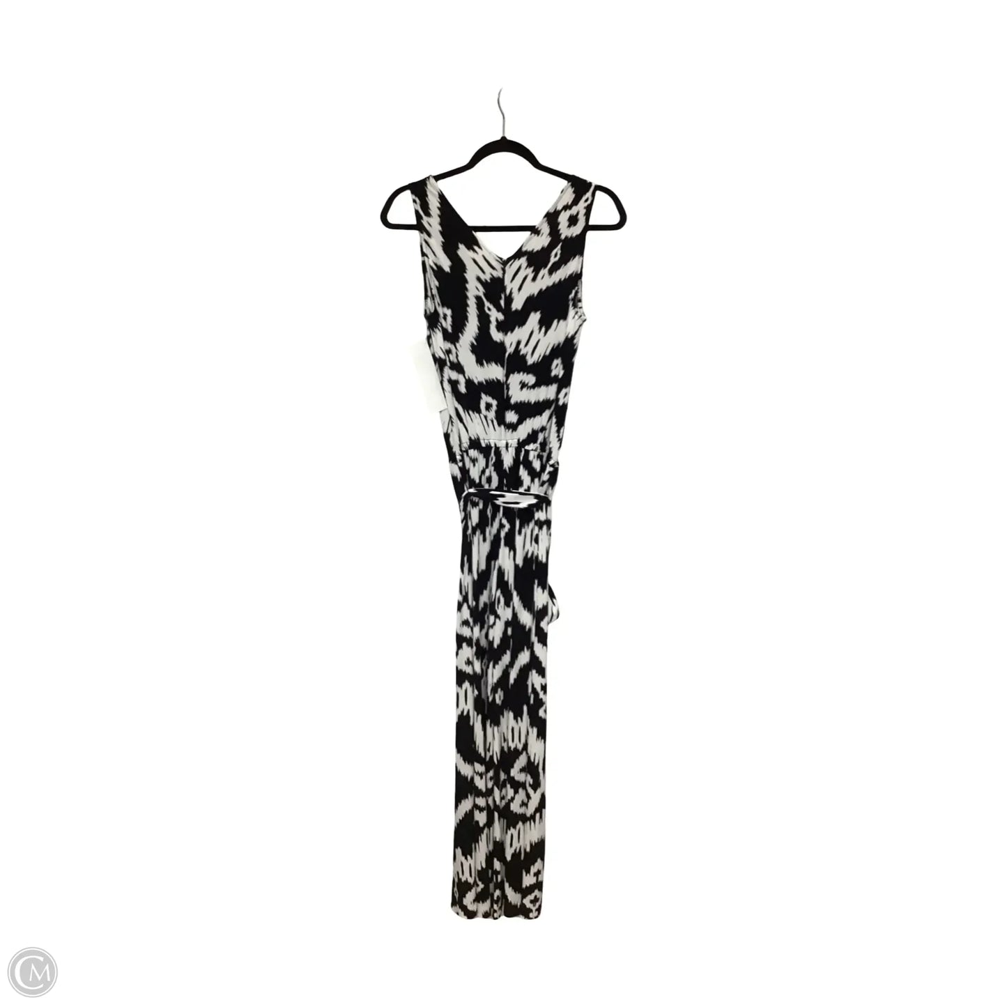 Jumpsuit By Chicos In Black & White, Size: 0