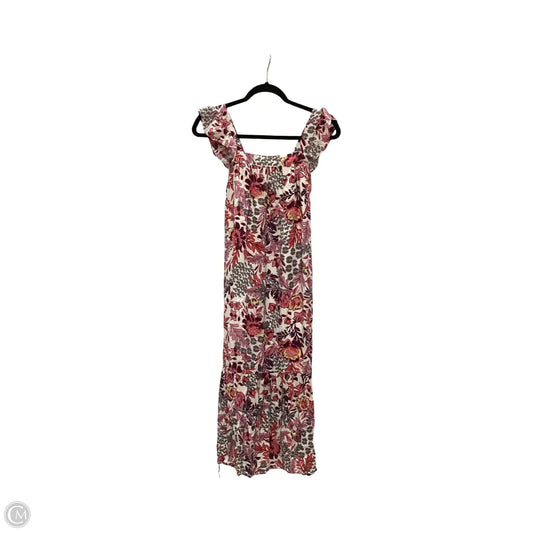 Dress Casual Midi By Knox Rose In Multi-colored, Size: Xs