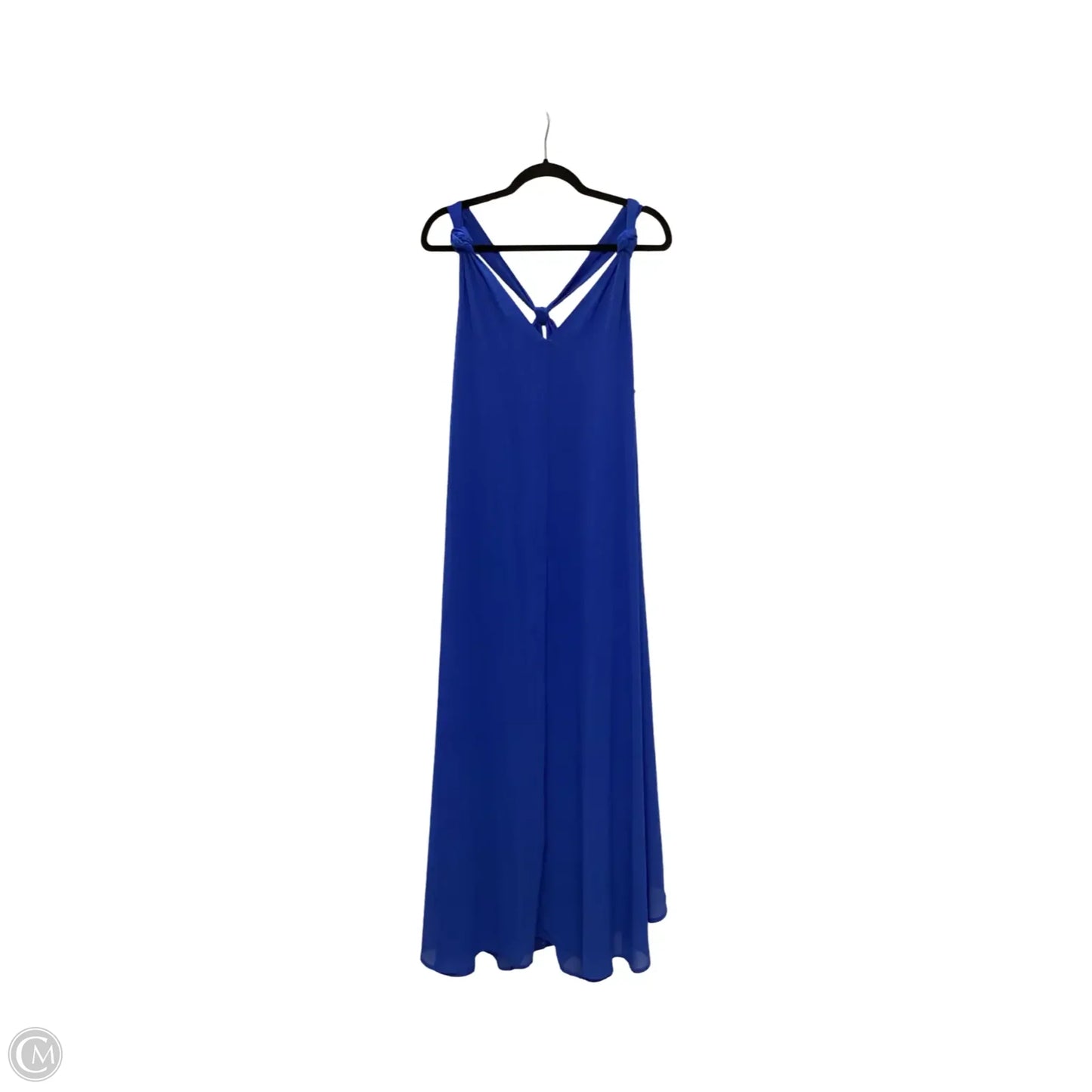 Dress Casual Midi By Glam In Blue, Size: M
