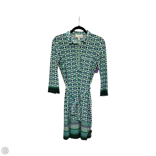 Dress Casual Short By Donna Morgan In Green, Size: 6