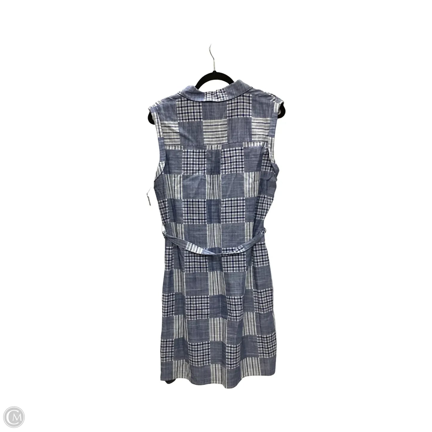 Dress Casual Midi By Tommy Hilfiger In Blue, Size: 12