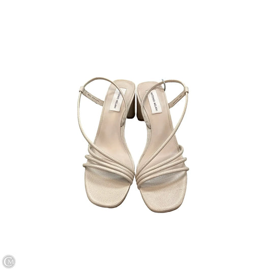 Sandals Heels Block By Antonio Melani In Brown, Size: 10