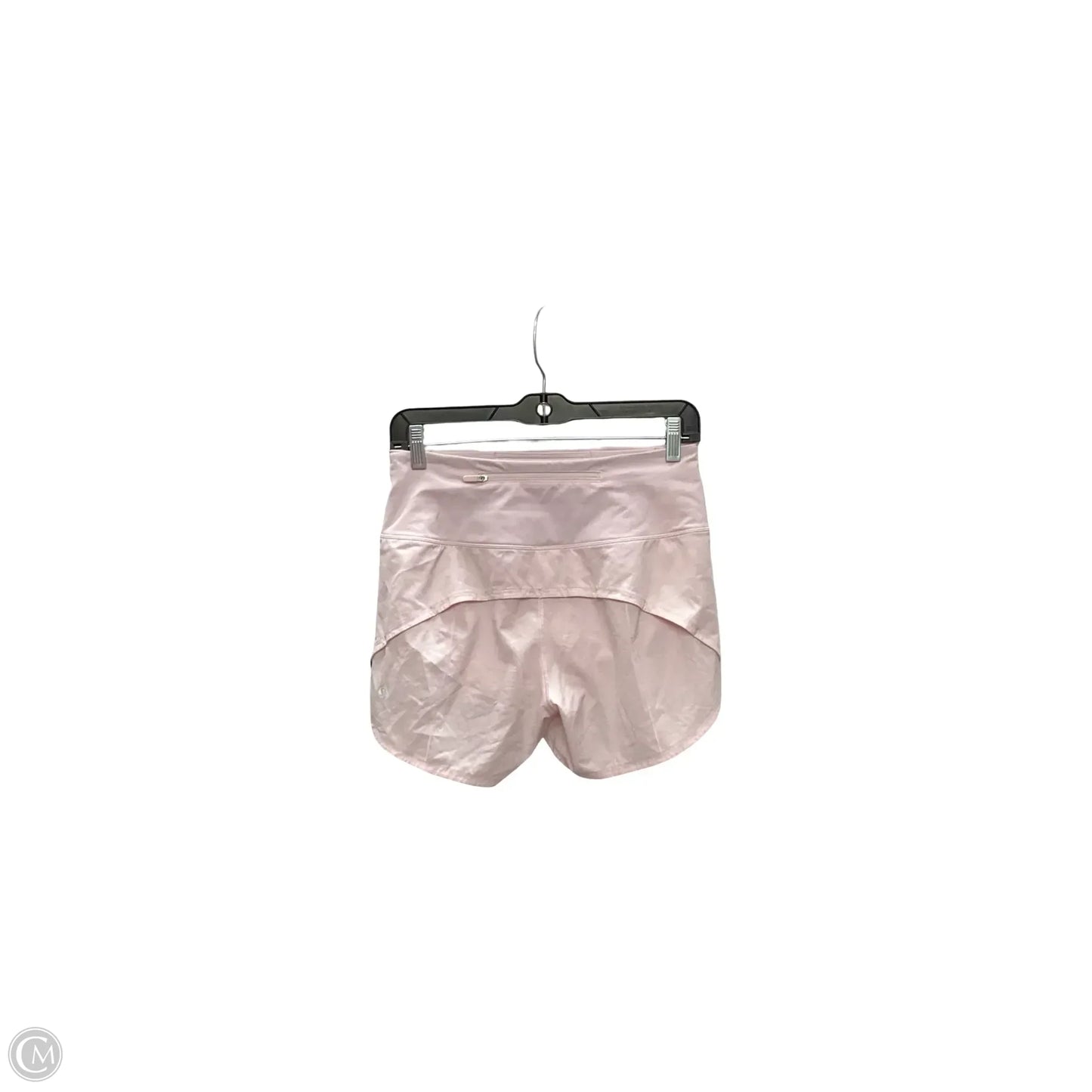 Athletic Shorts By Lululemon In Pink, Size: 4