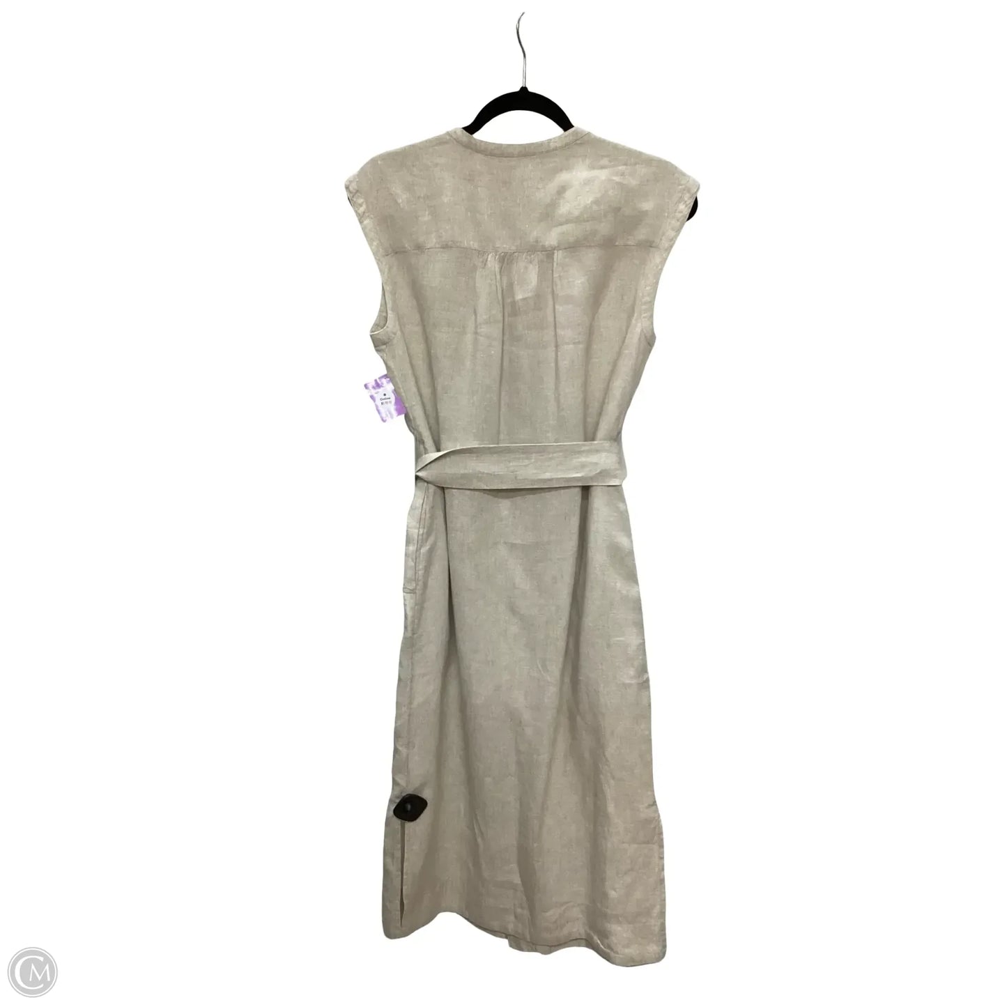 Dress Casual Midi By J. Crew In Tan, Size: Xs