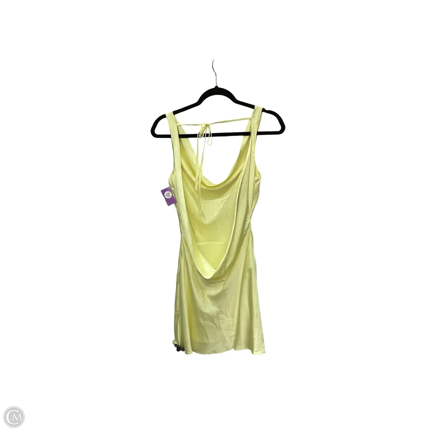 Dress Party Short By Clothes Mentor In Yellow, Size: 6
