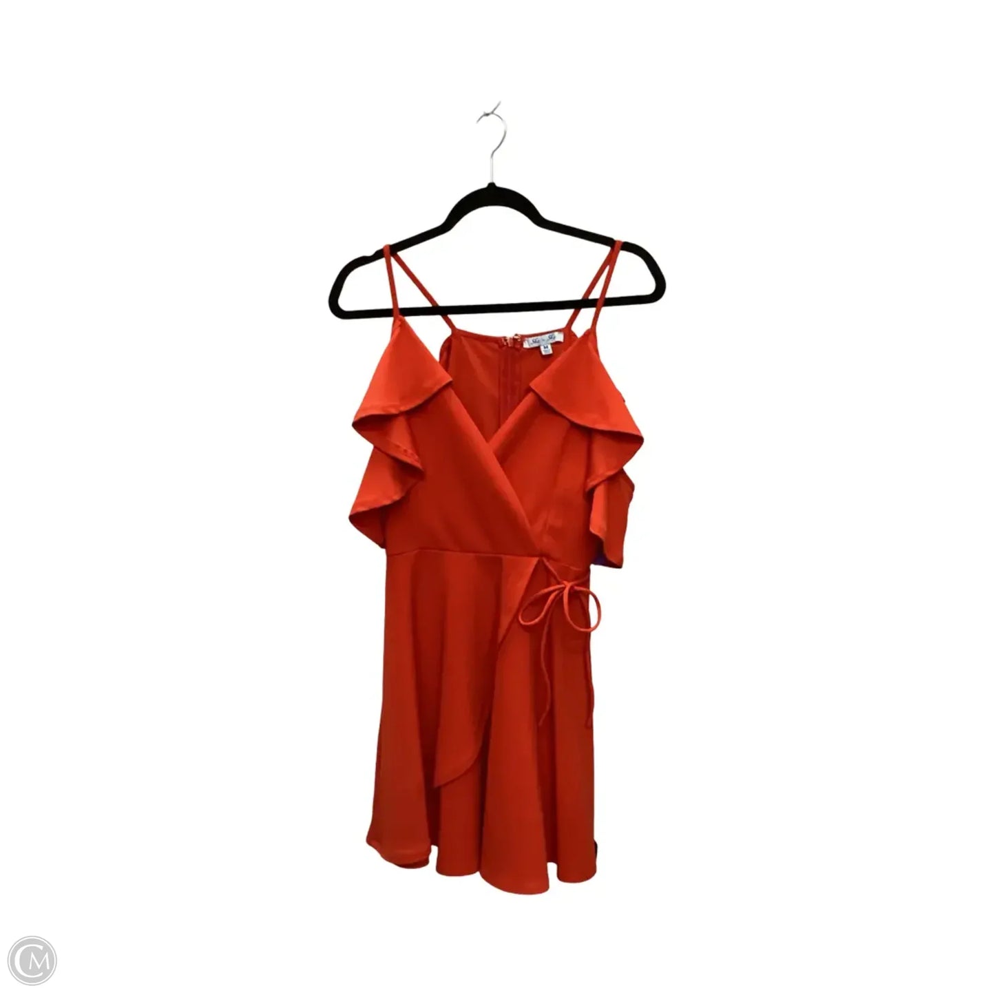 Dress Casual Short By She + Sky In Red, Size: M