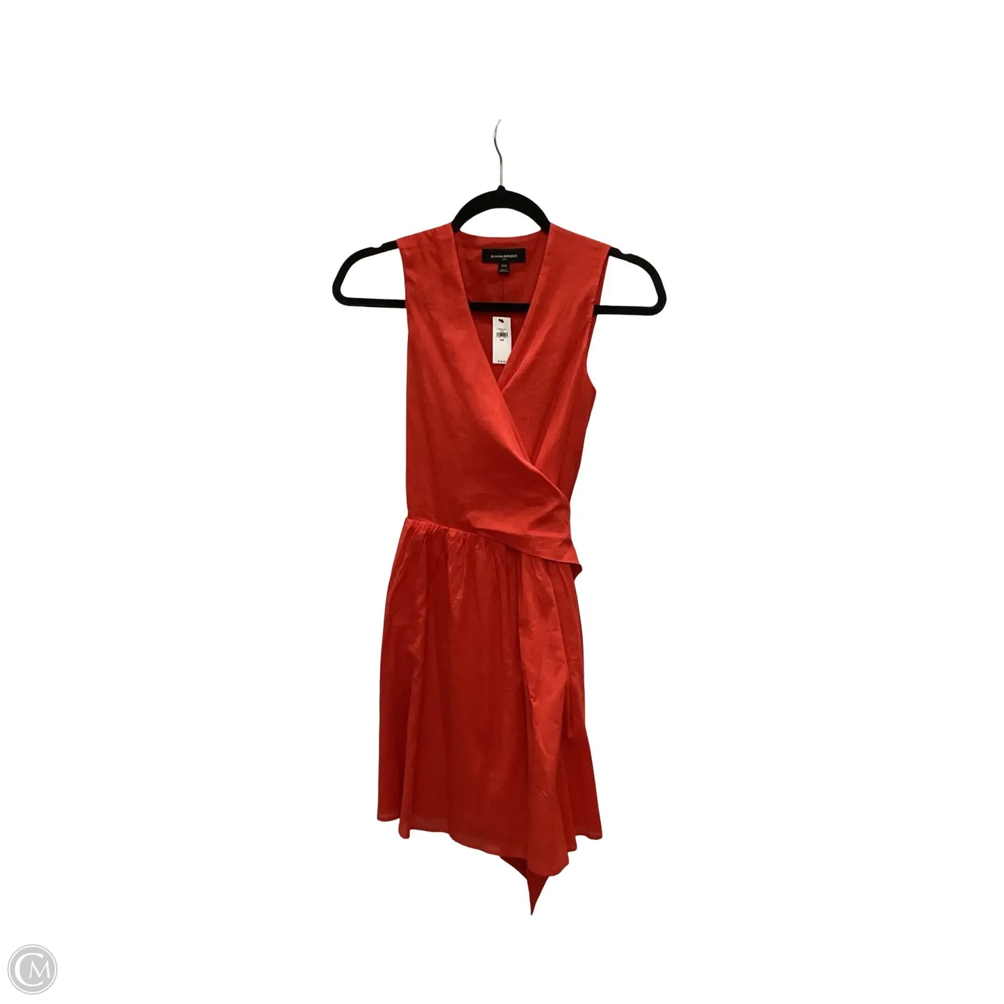 Dress Casual Short By Banana Republic In Red, Size: Xxs