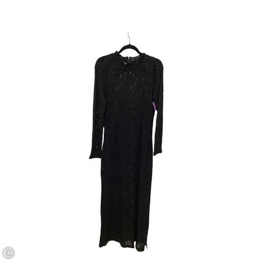 Dress Casual Maxi By Loft In Black, Size: Xl
