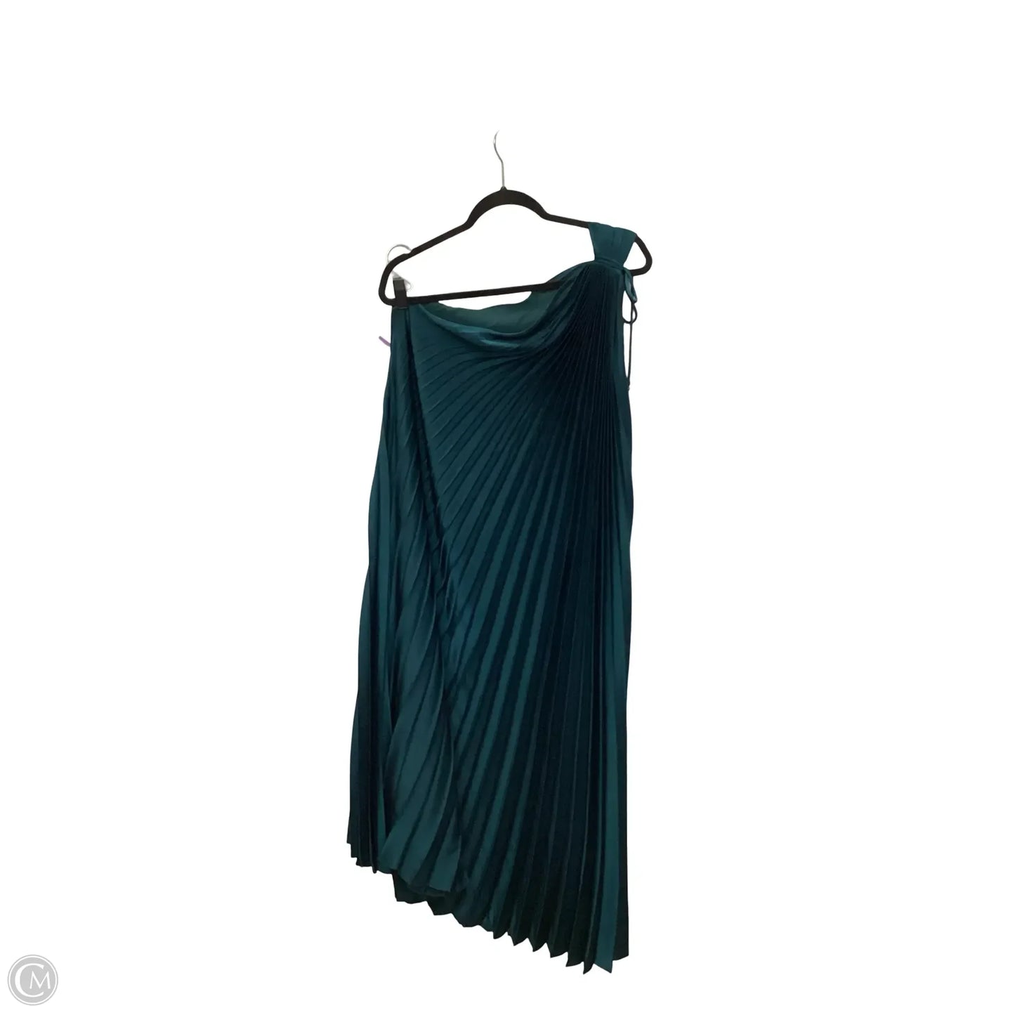 Designer Dress Party Long By Petal & Pup In Green, Size: Xl