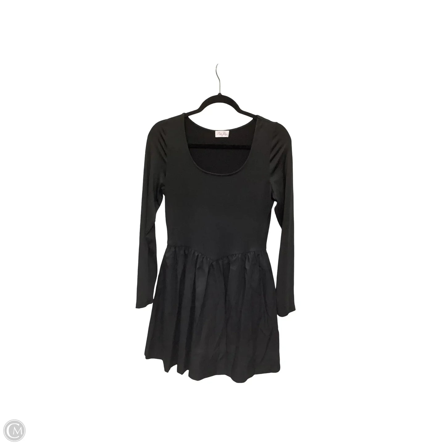 Dress Casual Short By Pink Lily In Black, Size: S