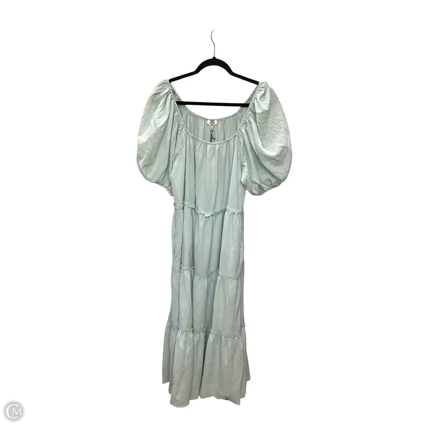 Dress Casual Maxi By Cmb In Green, Size: M