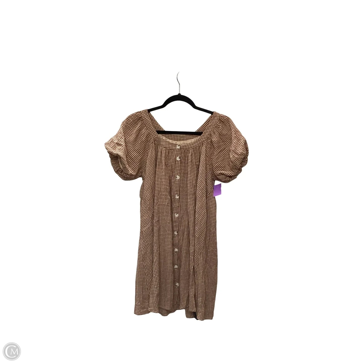 Dress Casual Short By Cmc In Brown, Size: S