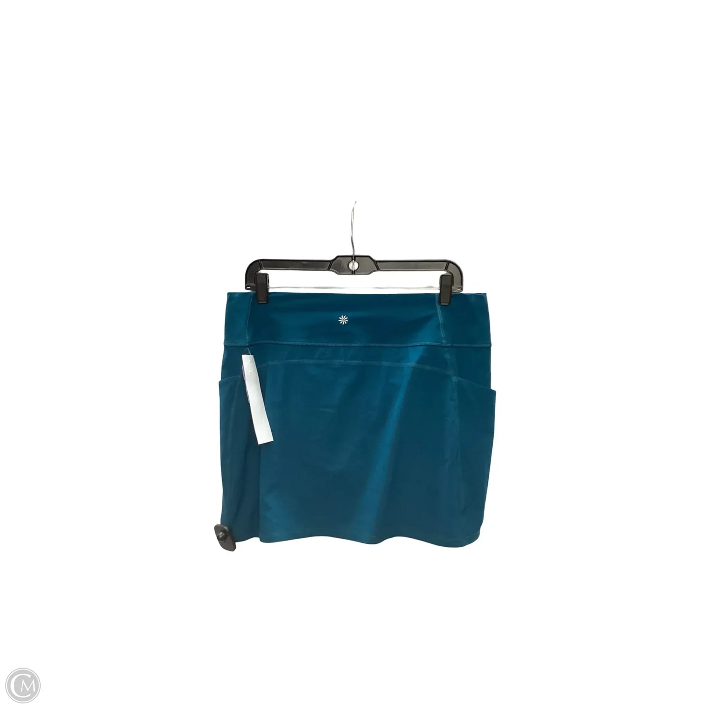 Athletic Skort By Athleta In Teal, Size: M
