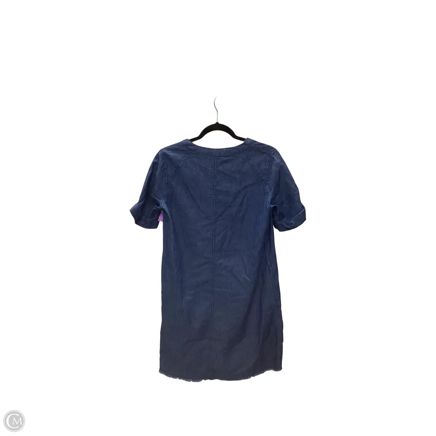 Dress Casual Short By Carole Christian In Blue Denim, Size: M