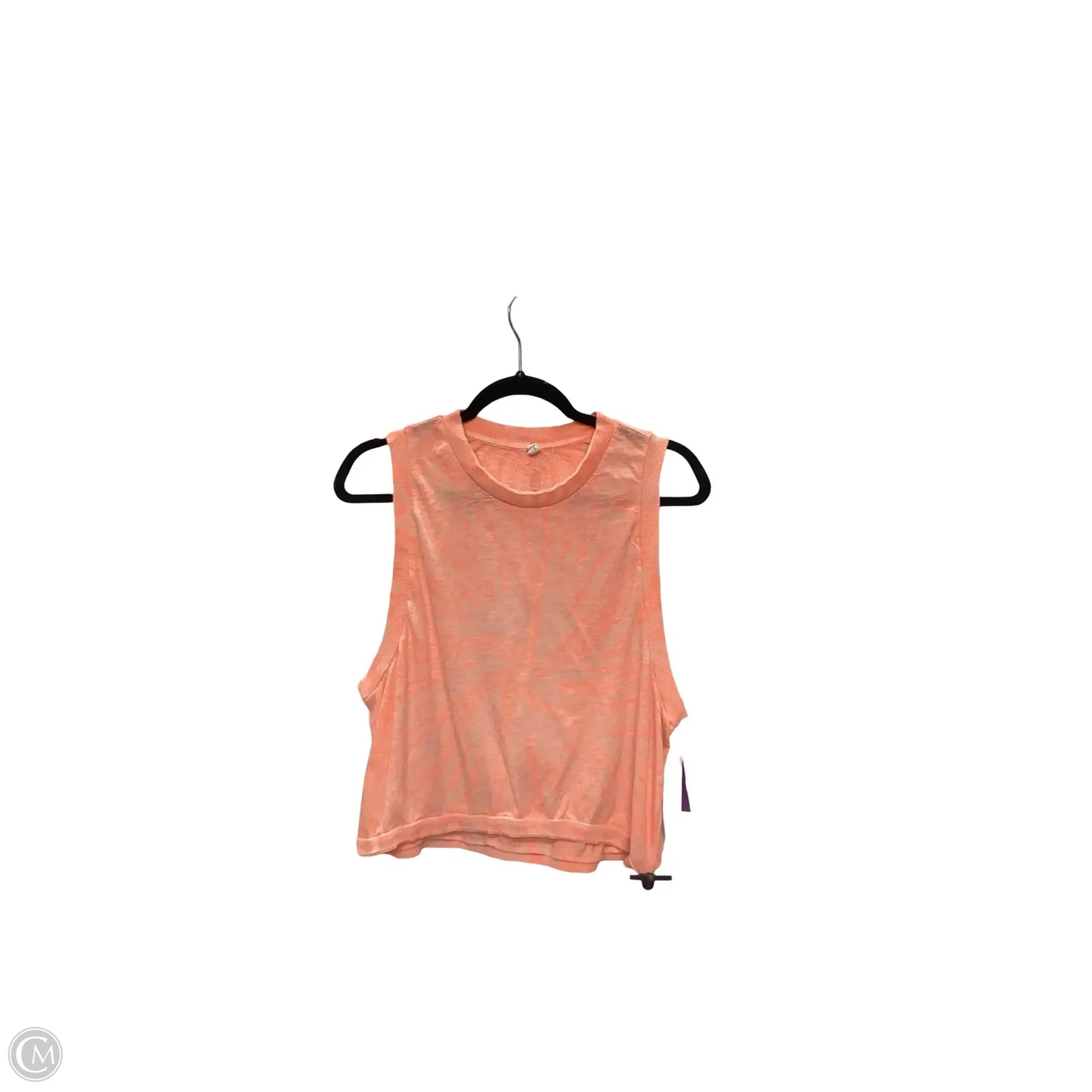 Athletic Top Short Sleeve By Free People In Orange, Size: S