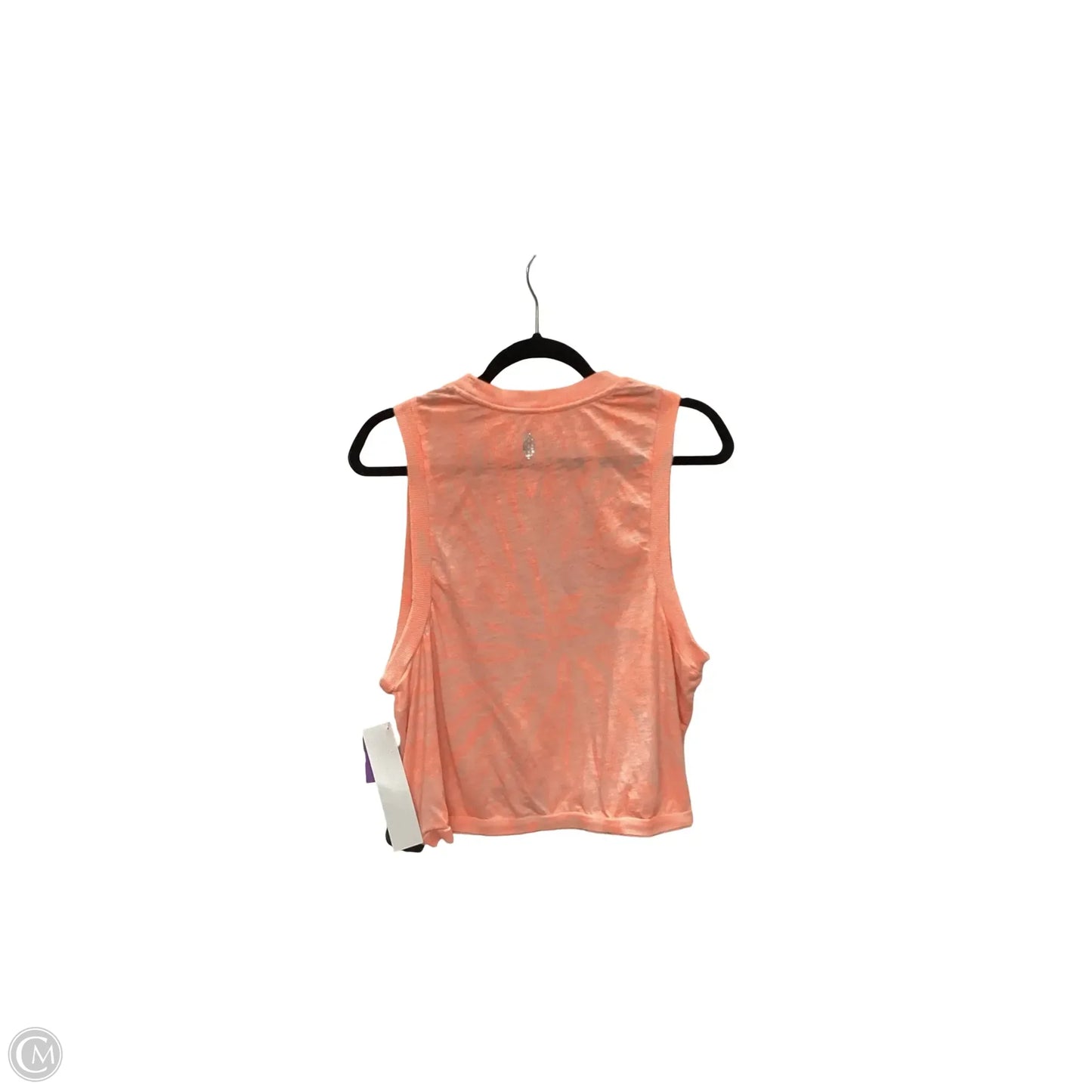 Athletic Top Short Sleeve By Free People In Orange, Size: S