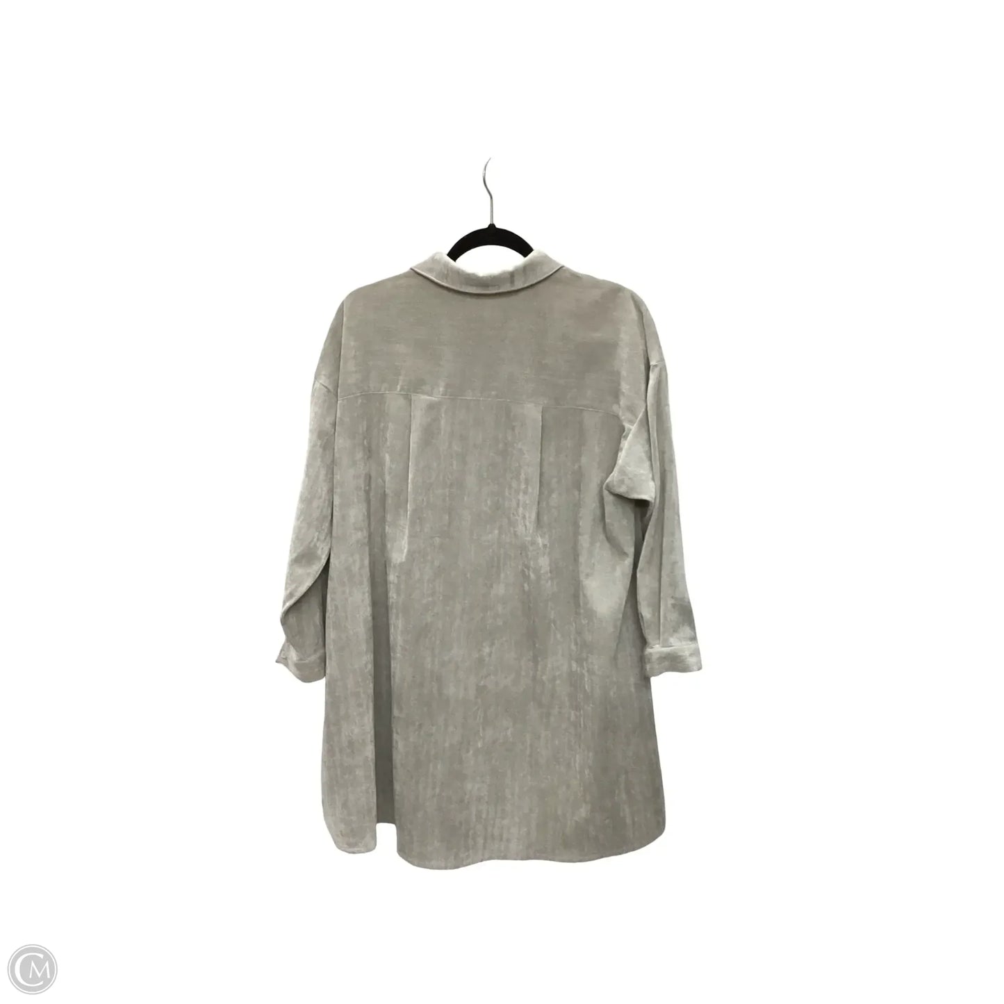 Dress Casual Short By Tcec In Grey, Size: S