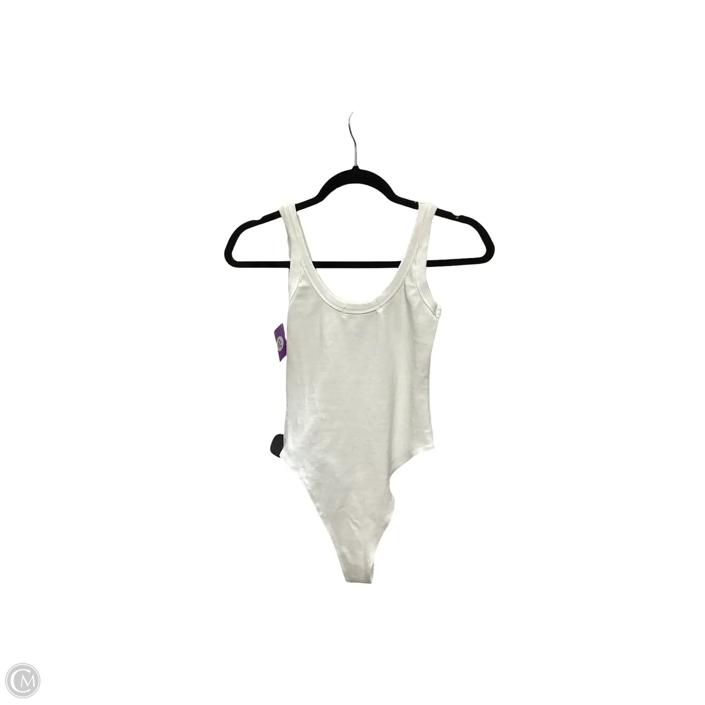 Bodysuit By LC LIZETTE In White, Size: M