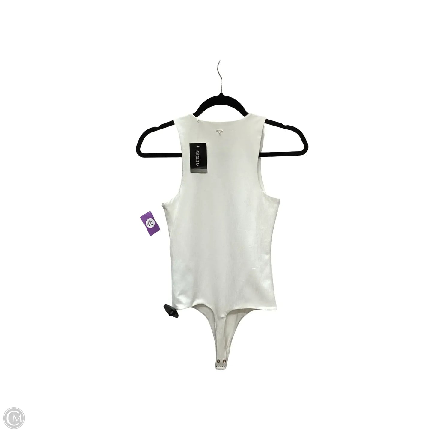 Bodysuit By Guess In White, Size: Xs