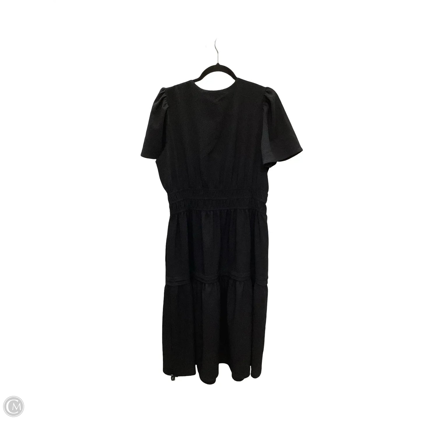 Dress Casual Short By Signature By Robbie Bee In Black, Size: L