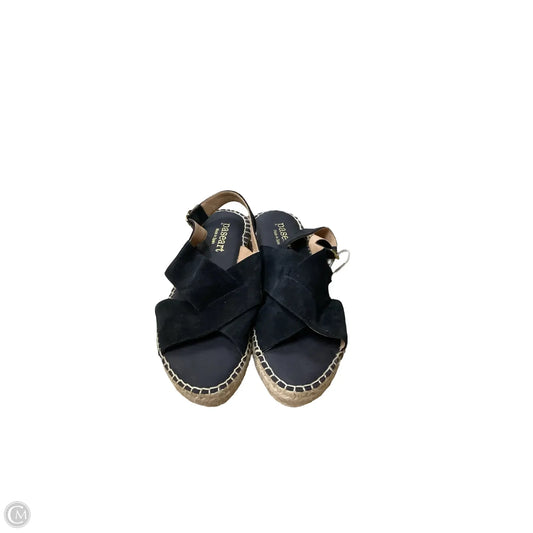Sandals Flats By Cmc In Black, Size: 9.5