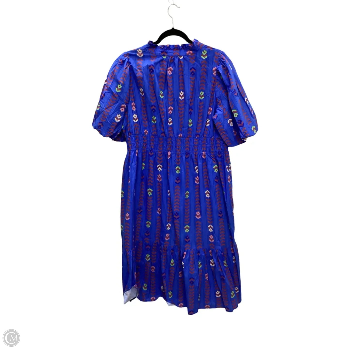 Dress Casual Midi By Umgee In Blue, Size: Xl
