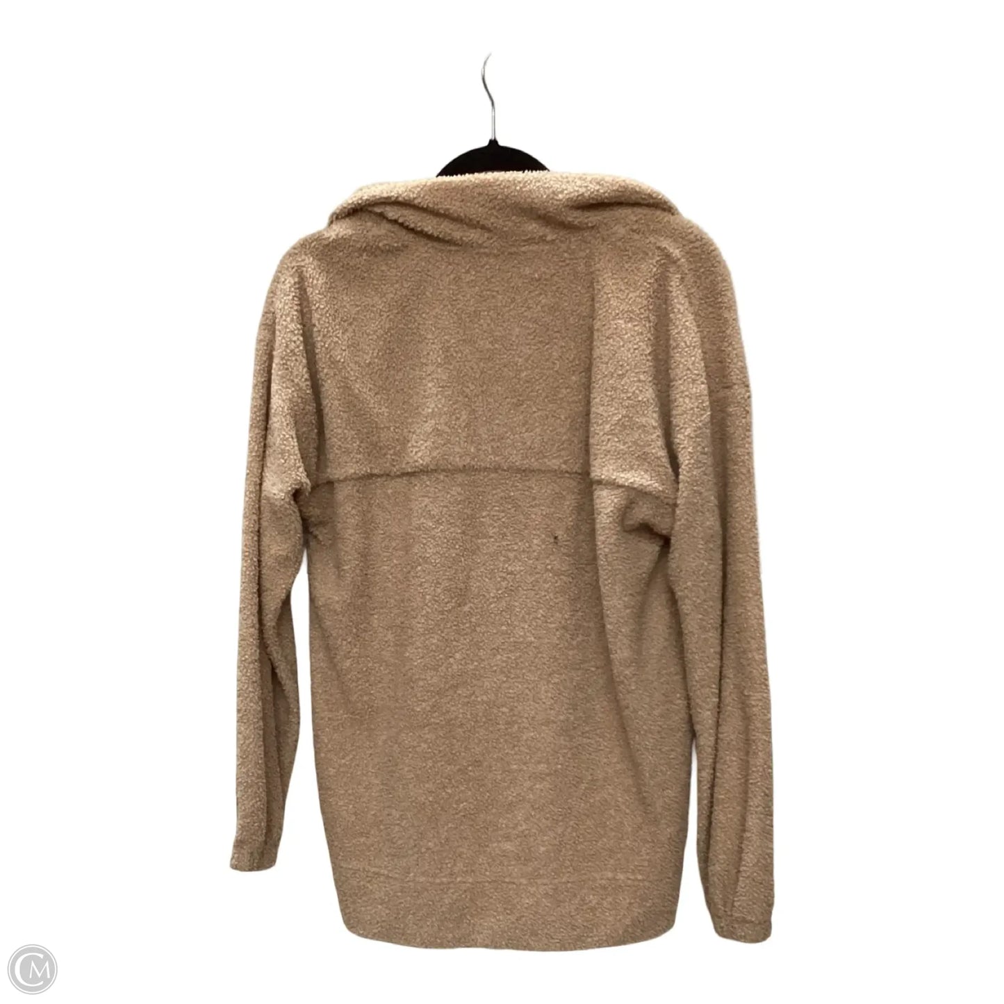 Jacket Faux Fur & Sherpa By Cotton Bleu In Brown, Size: S