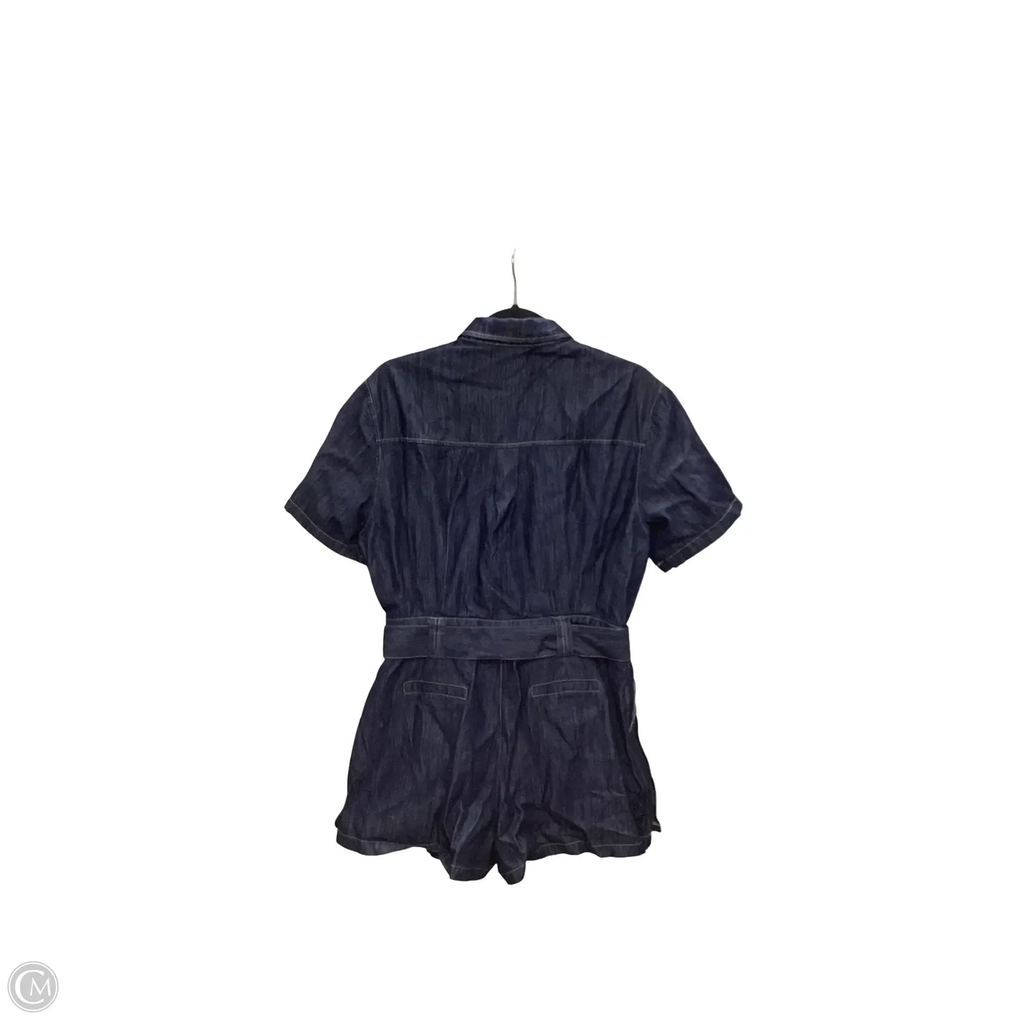 Dress Casual Short By K Lesis In Blue Denim, Size: M