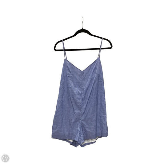 Romper By Club Monaco In Blue, Size: 8
