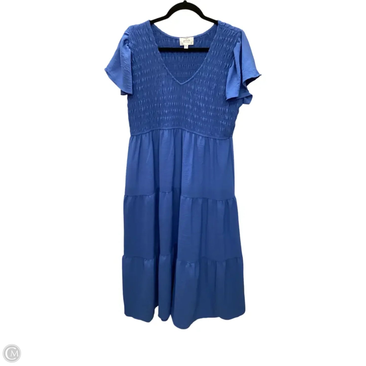 Dress Casual Maxi By Blu Pepper In Blue, Size: 2x