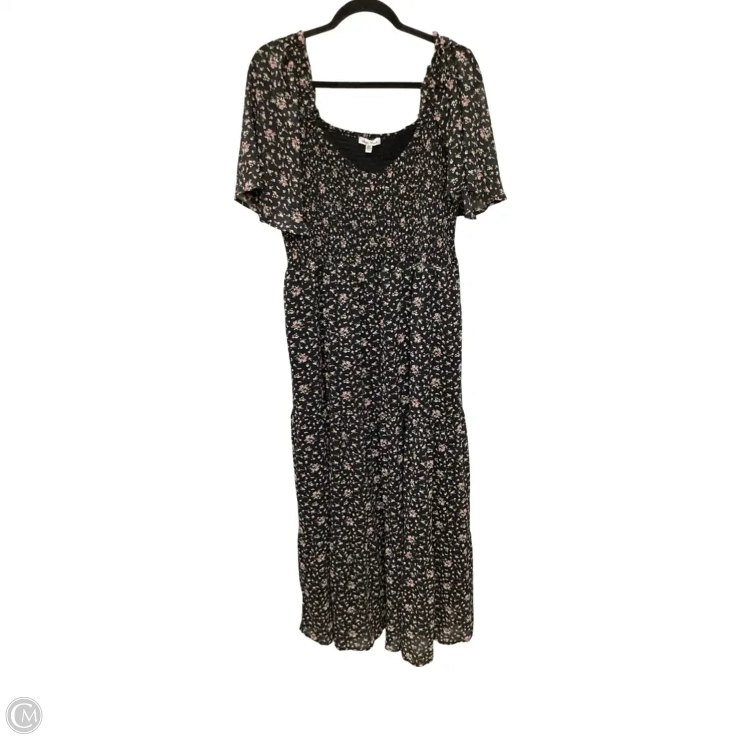 Dress Casual Maxi By White Birch In Black, Size: 2x