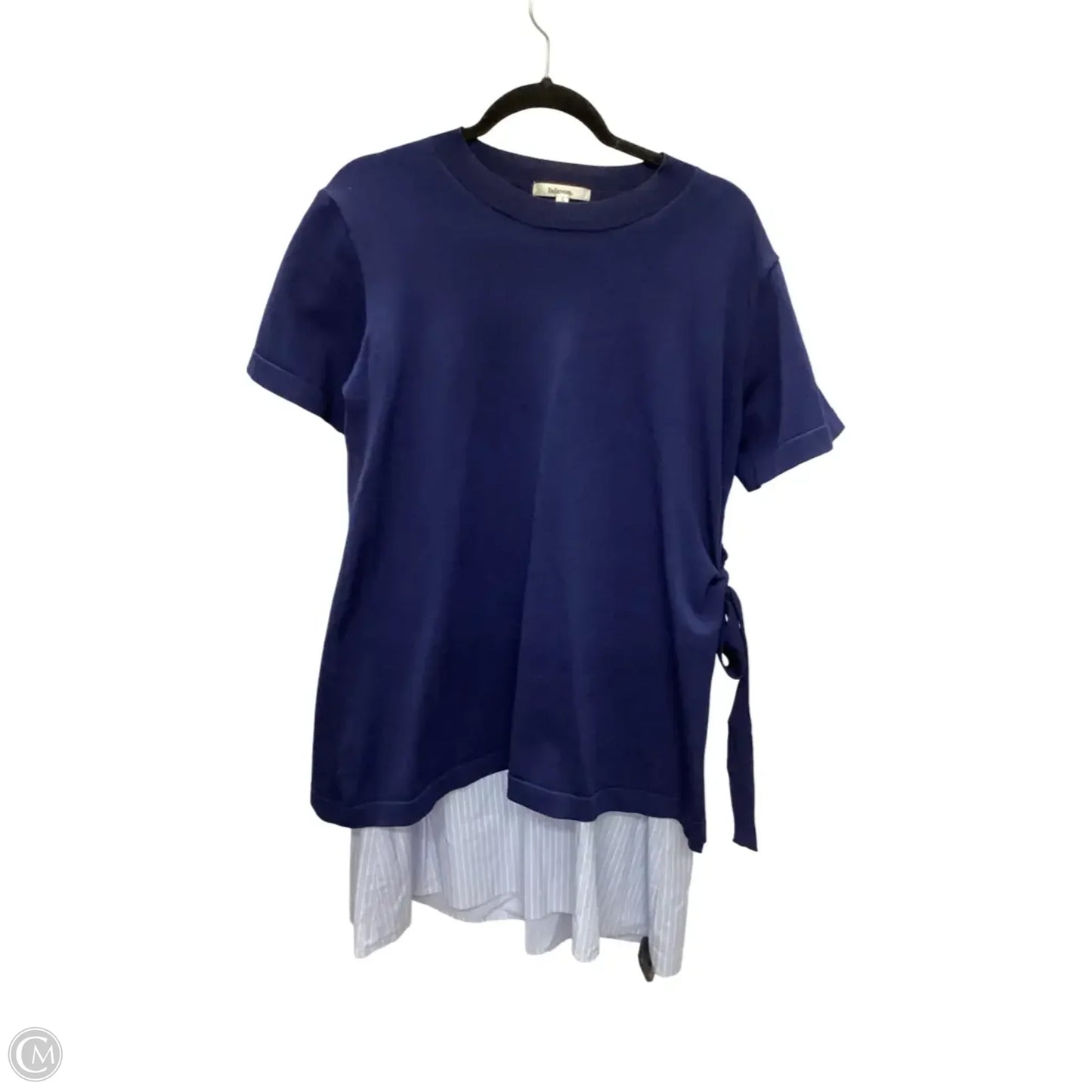 Dress Casual Short By Lalavon In Blue, Size: L