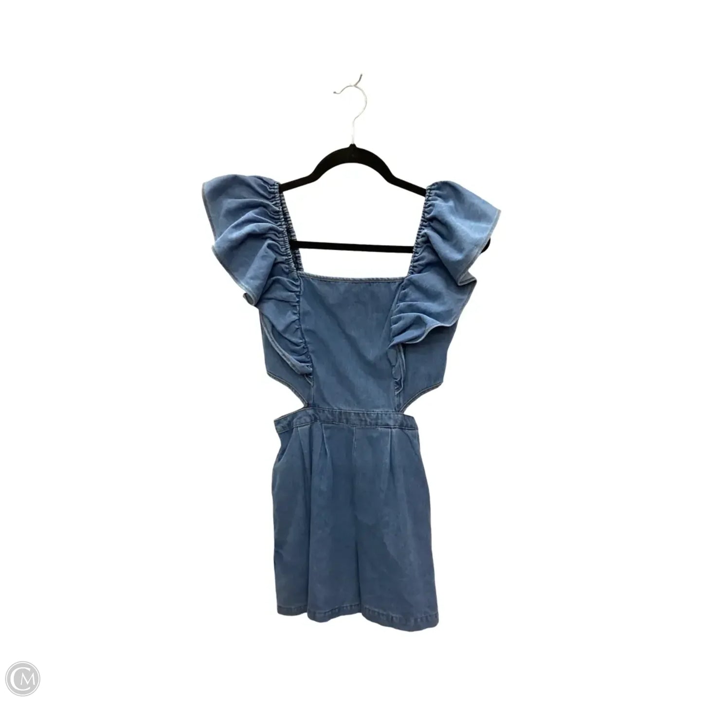 Romper By Mable In Blue Denim, Size: S