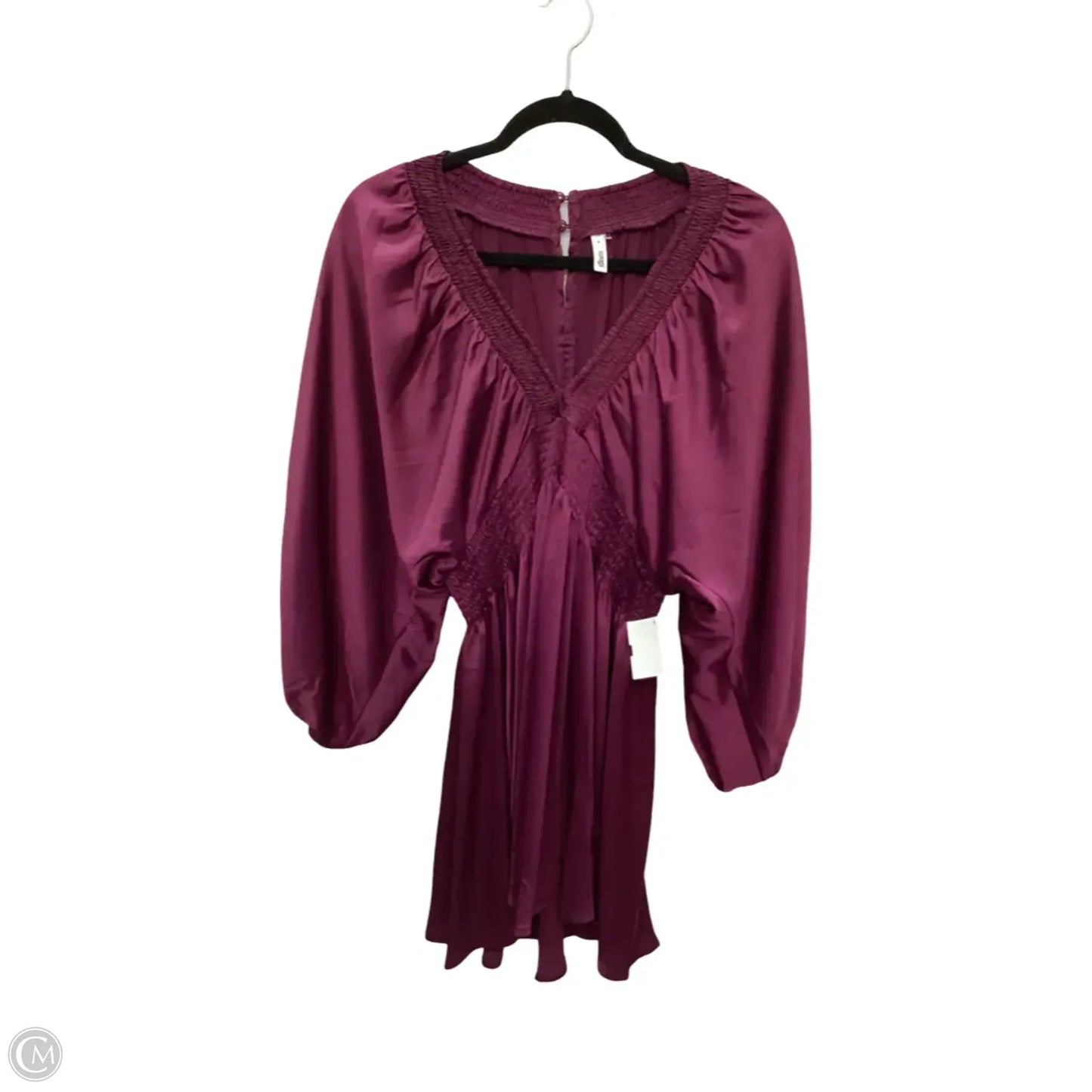 Dress Casual Short By Glam In Purple, Size: S