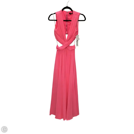 Dress Party Long By Lulus In Pink, Size: Xs