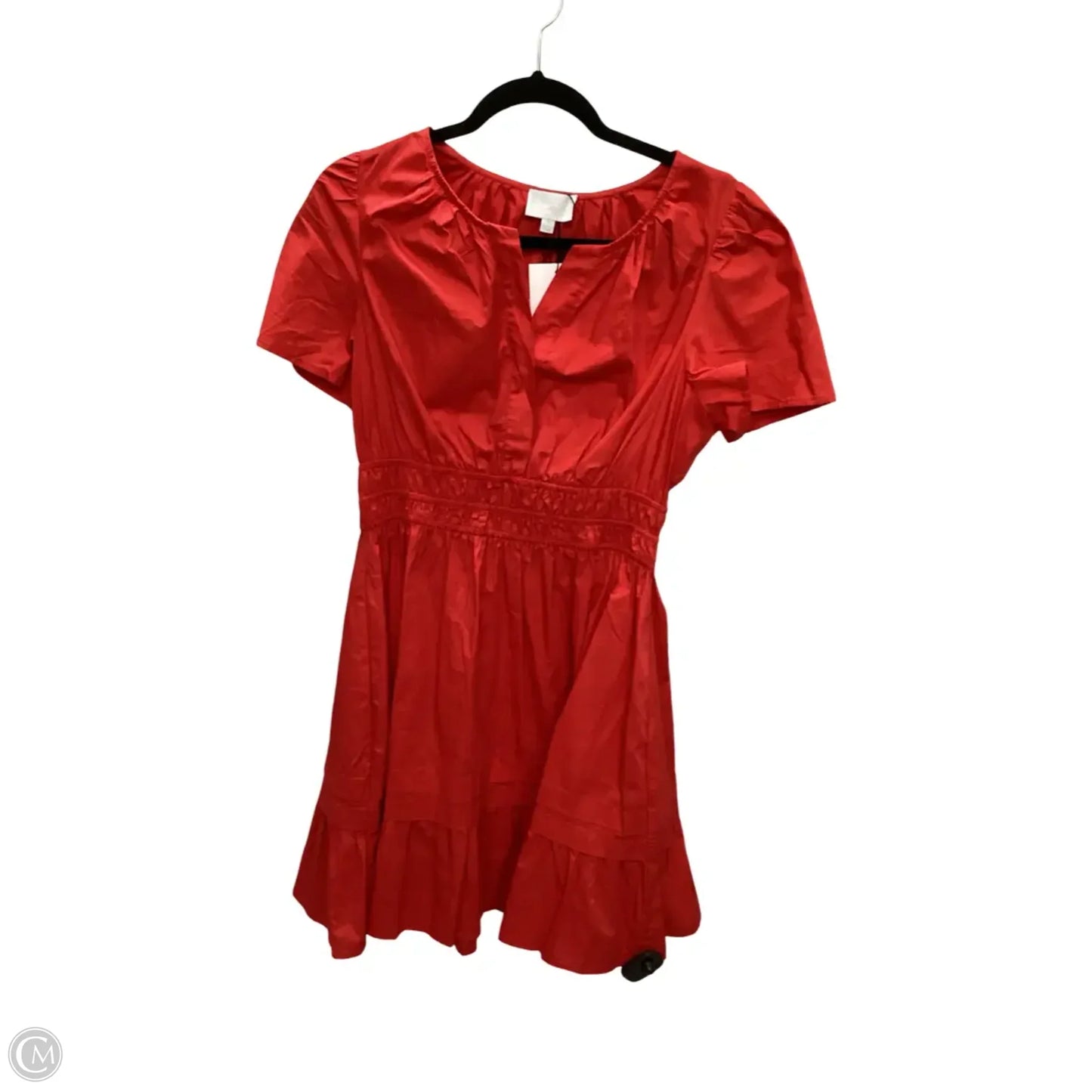 Dress Casual Short By Sugar Lips In Red, Size: S